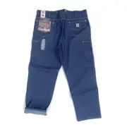NEW Carhartt Logger Denim Workwear 14.75 oz Jeans Denim Pants Dungaree NEW 42x32