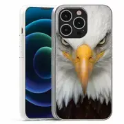 For Apple IPhone 13 Pro Max Mini TPU Case Cover+Glass(Eagle Stare)