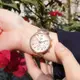 SEIKO 精工 LUKIA 太陽能 放射漸層 三眼計時 不鏽鋼手錶-粉x鍍玫瑰金/36mm