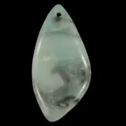 BH04112# Natural Beautiful Multi-color Amazonite Pendant Bead Gemstone 1 Pcs