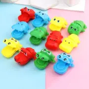 Mini Animal Pull Back Car for Crocodile Dog Hippo Biting Finger Games for Toddle