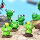 Fairy Bonsai Decor Mini Statue Frog Ornament Miniature Frogs Micro Landscape