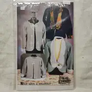 Sweatshirt Embroidered Jacket Patchwork Collard Jacket Embroidery Pattern