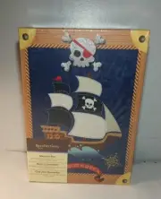 RECOLLECTIONS PIRATE MEMORY BOX, HOLDS 1,000 4"X6" PHOTOS OR 14 DVDS OR 18 CDS