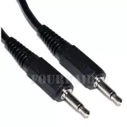 10ft - 3.5mm Mono Male Audio Patch Cable Cord 1/8" TS Mini Plug Mic Microphone