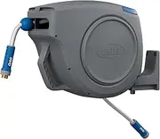 Orbit Auto-Retractable Garden Hose Reel - 100 ft x 5/8 in | Heavy-Duty, 180° Swivel Mount, 500 PSI Burst Strength - 28263