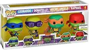 Teenage Mutant Ninja Turtles Mutant Mayhem 2023 Glow in The Dark 4 Pack Funko POP! Vinyl
