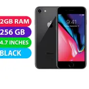 Apple iPhone 8 (256GB, Black) - Refurbished (Excellent)