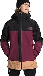 [THE NORTH FACE] Men's ThermoBall Eco Snow Triclimate Jacket, Boysenberry/TNF Black, X-Large
