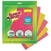 Scotch-Brite Sponge Wipe -Multipurpose- Absorbs Water 10X Times-3-5-10 Pcs Pack