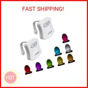 Toilet Night Light 2Pack by Ailun Motion Sensor Activated LED Light 8 Colors Cha