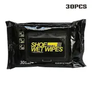 12/30/80Packs White Shoe Wipes Disposable Portable Shoe Cleaning Wet Wipes Fast Scrubbing Shoes Cleaning Tissue 30ps