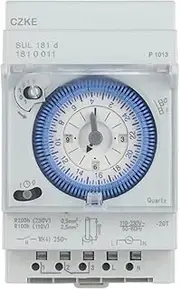 HAODEE SUL181d Time Relay Track Installation Mechanical Timer 220V 24-Hour Industrial Time Control Switch