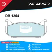 New BENDIX General CT Brake Pads - Rear For MAZDA MX-6 GE 2WS #DB1254GCT (for: Mazda)