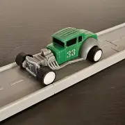 Green Hot Rod NEW Road To Gold Driven Battat Pocket Micro Toy Car