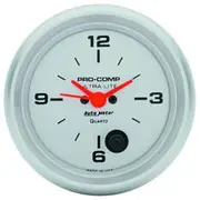 Autometer Ultra Lite Clock Quartz Analogue - 2 5/8 Inch, AU4485