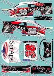 2024 Matt DiBenedetto #38 SciApps 1/64 Peel&Stick Decals