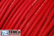 WELDING CABLE 1/0 RED 5' FT BATTERY LEADS USA NEW Gauge Copper AWG Solar