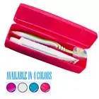 Swosh® Toothbrush & Toothpaste Protective Case Holiday Travels 19.5 x 5.5cm 2PK