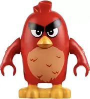 LEGO Red Left Eyebrow Raised The Angry Birds Movie Minifigures 75824 NEW ang008