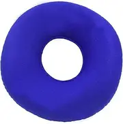 Butt Round Pillow for Tailbone Pain, Pillow Flocked Fabric Air Pillow for The Home, Office,Hiking,Camping,Traveling,Napping,Desk Rest,Neck & Lumbar Support