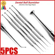Ball Burnisher 5Pcs Composite Amalgam Plastic Dental Restorative Filling