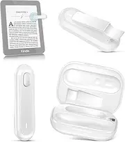 Page Turner Remote for Kindle - Page Turner Remote Control Clicker for Kindle ipad Tablets Reading Novels with Charging Case