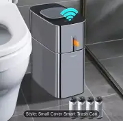 Automatic Electronic Trash Can 4.5 gallon Touchless Smart Sensor Bin