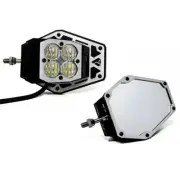 Baja Designs Squadron LED Side Mirrors Nighthawk for 17-Up Can-Am X3