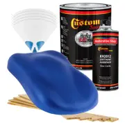 HOT ROD FLATZ Blue Pearl Gallon Kit URETHANE Flat Auto Car Paint Kit