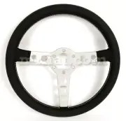 Ferrari 308 QV 328 Momo Prototype Steering Wheel Silver 35 cm New