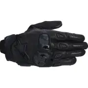 SP X 7 Black Black Motorcycle Gloves