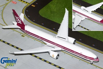 Qatar Boeing 777-300ER Flaps A7-BAC Retro Gemini Jets G2QTR1145F Scale 1:200