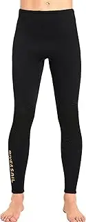 SANANG 3MM Women Men Diving Split Trousers Neoprene Wetsuit Pants Scuba Diving Snorkeling Surfing Swimming Leggings Sunscreen UV Protection