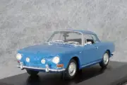 Volkswagen Kalman Gear 1/43 Diecast Blue 1966 Vw Minichamps Minicar