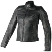Dainese Mike Lady Leather Jacket Black Size 50