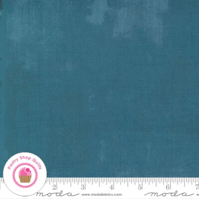 Moda FRANKIE 30150 568 Bonnie Blue Grunge BASIC GREY Quilt Fabric