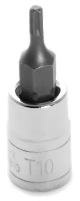 PERFORMANCE TOOL 1/4" Dr T-10 Star Bit Socket WILW36810