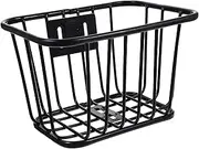 Mipcase Bike Basket Front: Bike Storage Basket Bike Front Rack Front Handlebar Bicycle Basket Wire Basket Grocery Basket - Bike Accessories