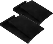 WESIEVYA 2 Sets Speaker Vibration Cushion Pads Shockproof Sound Isolation Sponge for Audio Speakers Durable Protection Against Vibrations Impacts