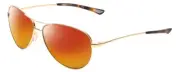 Smith Optics Langley Unisex Pilot Designer Polarized Sunglass Gold 60mm 4 Opt.