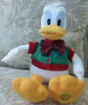 *NEW* Disney Donald Duck Plush Christmas Holiday Formal Limited Edition,14"