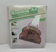 Prym-Dritz Boho Handbag Kit, InnerFuse, Lucite Handles, #8325 Erica