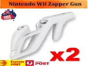 2x White Zapper Gun for Nintendo Wii Remote Controller Call Of Duty