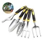 Aluminum Alloy Garden Tools Kit Trowel Transplanter Cultivator Rake Weeder cakmE