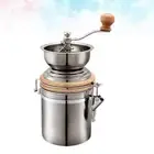 Hand-crank Coffee Grinder Travel Stainless Steel Mills Machine Manual Bean