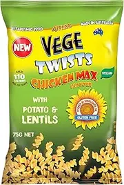Vege Chips Chicken Max Vege Twists, 75 g, Chicken