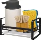 Kitchen Sink Caddy Sponge Holder Sink Organizer, Sink Tray Drainer Rack, Soap