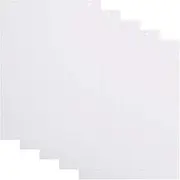 BoardsPlus Plain Flipchart Pad, A1 (58,5 x 81 cm), 60 gr/sqm Paper, 20 Sheets per pad (Pack of 5 Pads)