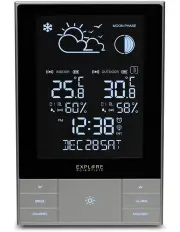 [Explore Scientific] Modern Touch Key Vertical Weather Station 122502